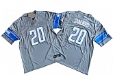 Men's Detroit Lions #20 Barry Sanders Gray 2023 F.U.S.E. Vapor Untouchable Limited Jersey,baseball caps,new era cap wholesale,wholesale hats